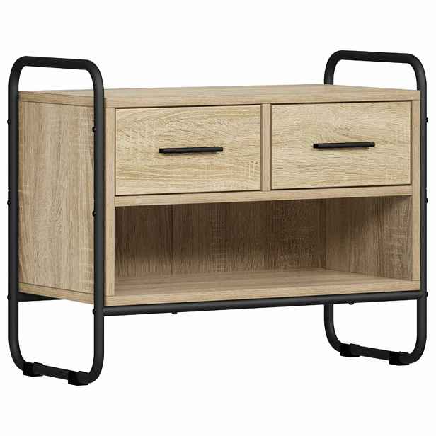 vidaXL Televizní skříň 60 x 30 x 50 cm Dub sonoma Kompozitní dřevo