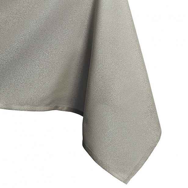 Hnědošedý ubrus AmeliaHome Empire Cappuccino, 140 x 260 cm