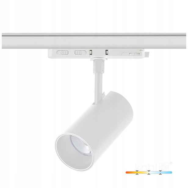 3-fázová Led kolejnicová lampa 35 W 3CCT 3150 lm bílá Nextrack Core Kobi