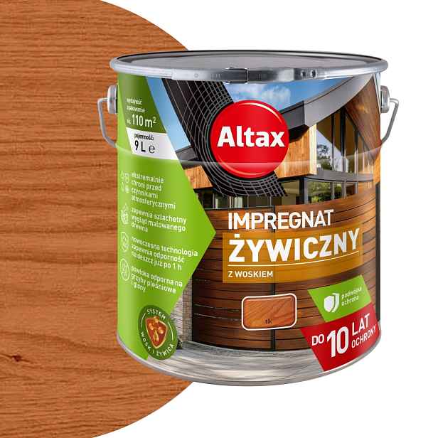 Altax Impregnát pryskyřičný 9L Tik