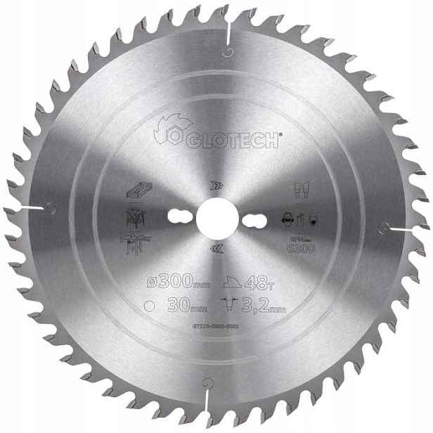 Globus Pila Glotech 400X30X4,0/2,8/56z GS10 Kotouč Dřevo GT210-0400-0001