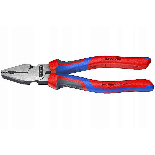 Kombinačky univerzální Knipex Comfort 200 mm – zvýšený převodový poměr