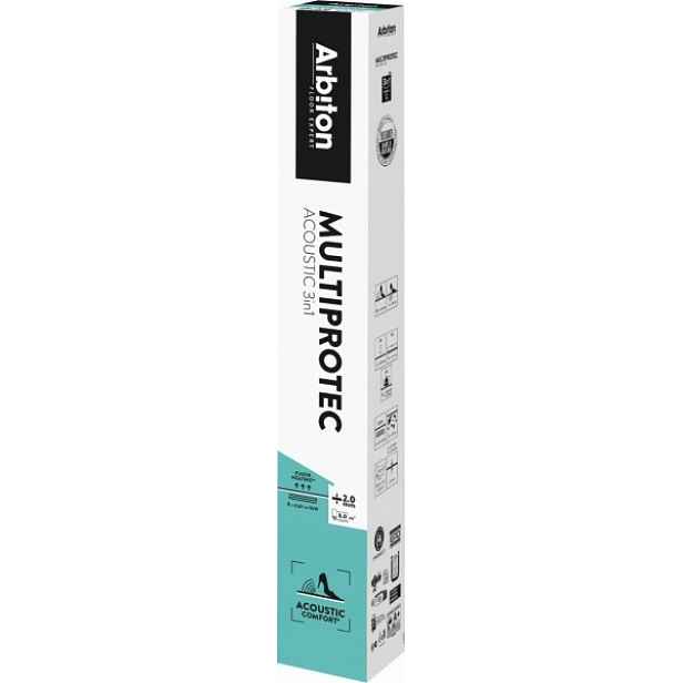 Podložka Multiprotect Acoustic Arbiton 3v1 2 mm Odhlučňovací 8 m2 role