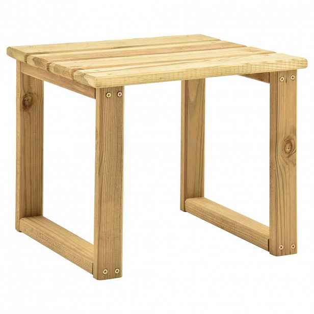 vidaXL Stolek k zahradní posteli 30 x 30 x 26 cm impregnovaná borovice