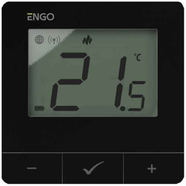 Engo Na Omítku, Internetový Regulátor Teploty ZIGBEE/868 MHz Cz.