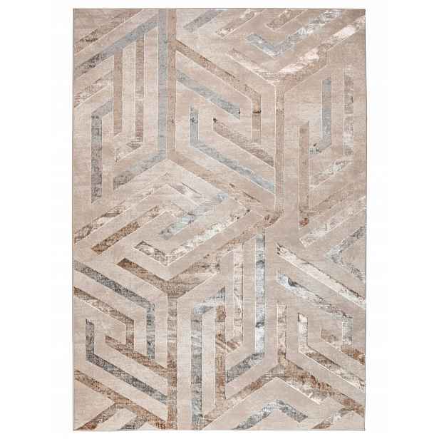 Koberec Glamour Grece 120x170 cm Geometrie Béžová