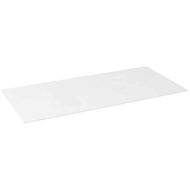 Sapho CIRASA deska Rockstone 119,6x1,2x47cm, bílá mat