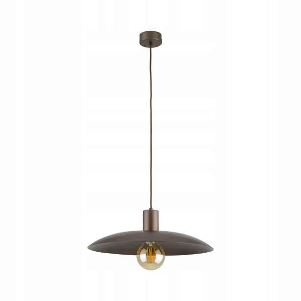 Závěsná stropní lampa Astra hnědá 1xE27 Metal 150 cm pro Tk Lighting
