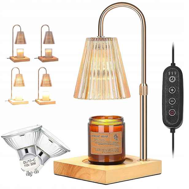 Vonná Svíčka Vyhřívaná Candle Warmer Stolní Lampa 50W S Časovačem