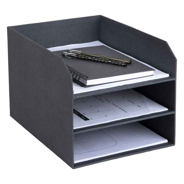Kartonový organizér na dokumenty Trey – Bigso Box of Sweden