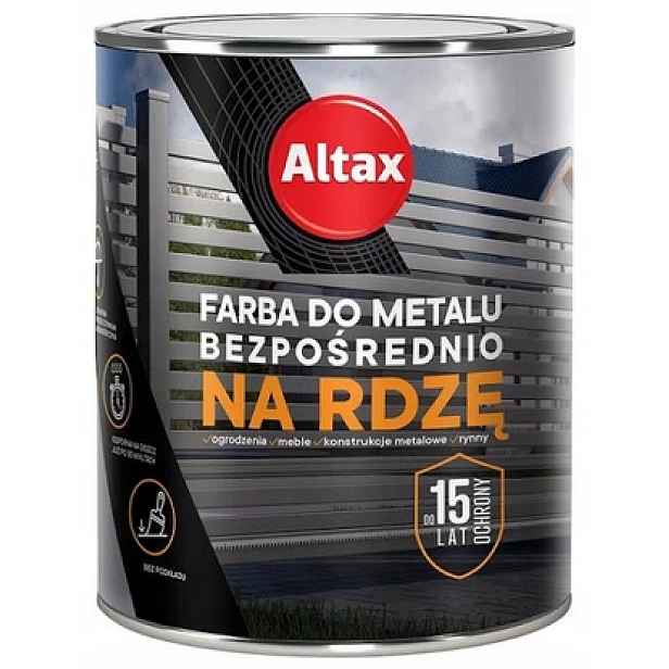 Altax Barva Barva Na Kov 2,5 L Polomatná Hnědá