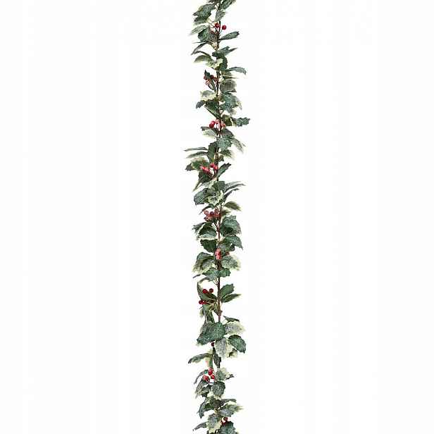 Girlanda Z Listů Cesmíny Polyester 180X8X12 CM Zelená