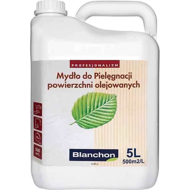 Blanchon Mýdlo pro péči o olejované dřevěné povrchy 5 l