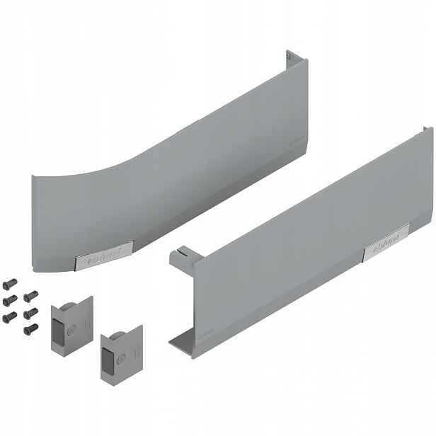 Blum 23.8000 Sada krytek Aventos Hf/hs/hl top světle šedá pro Servo-drive