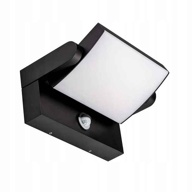 V-tac Fasádní svítidlo V-tac 17W Led senzor pohybu, černá, IP65