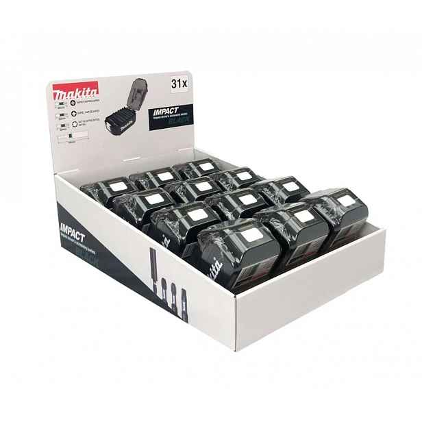 Makita - 31dílná sada bitů, 12 ks E-03090