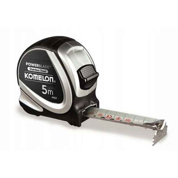 svinovací metr Komelon 5 m [IPB59], Inox Powerblade