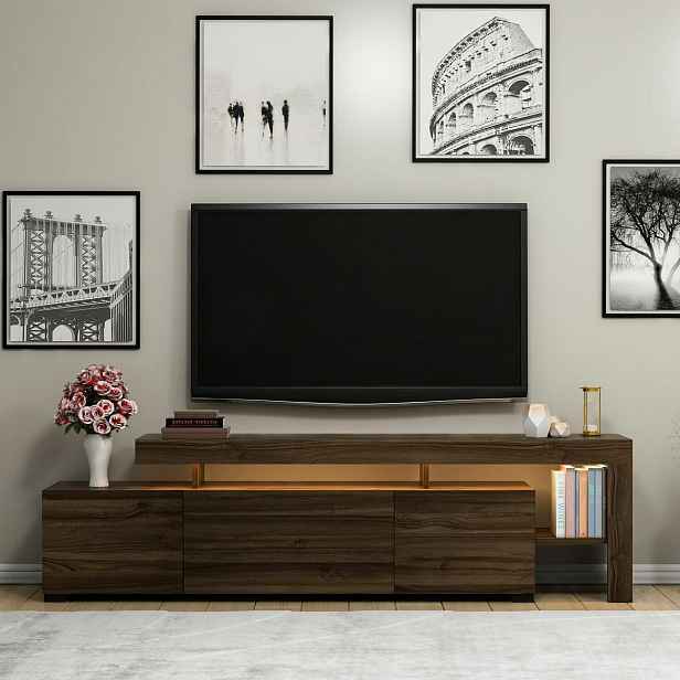 Televizní stolek Beliz Walnut