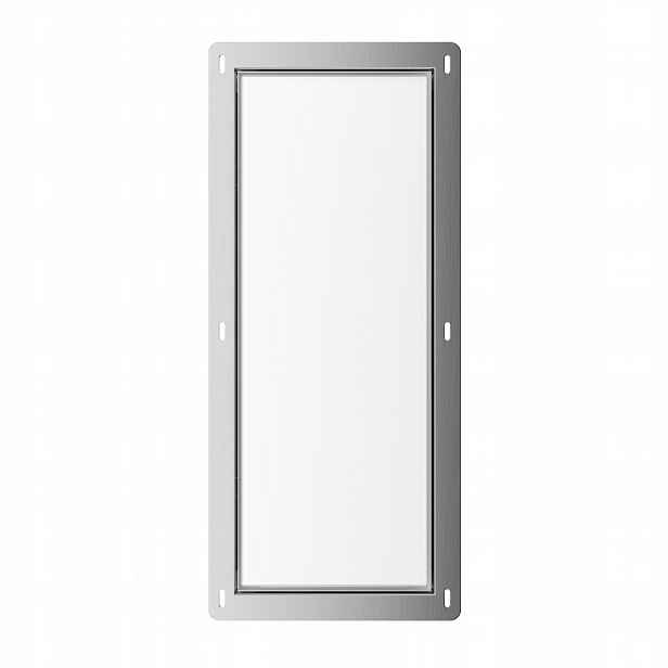 Wall-Box Brush „s“ Pravý – White Glass Úložný prostor pro toaletní kartáč Balneo