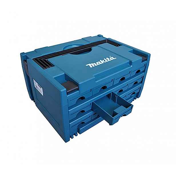Makita - Kufr na nářadí Makpac, 12 zásuvek P-84327