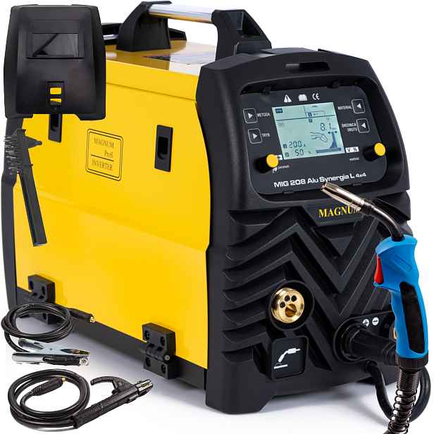 Migomat pro hliník 200a Mig Mag Tig 208 Alu Synergie 4X4