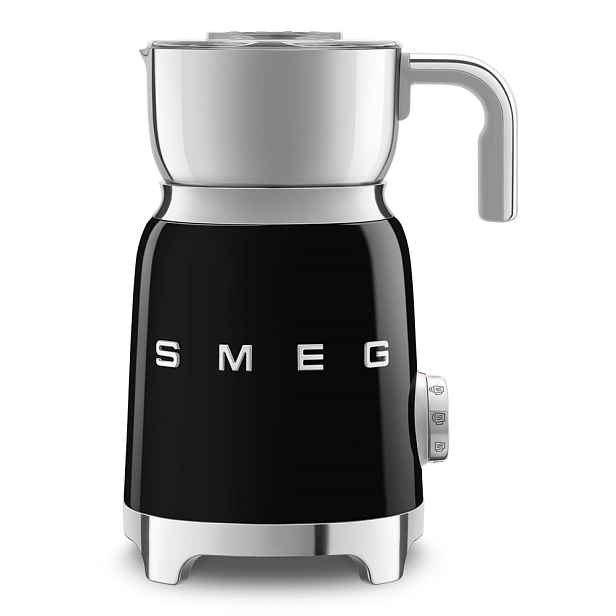 Smeg Napěňovač mléka 50´s Retro Style MFF11, černý MFF11BLEU