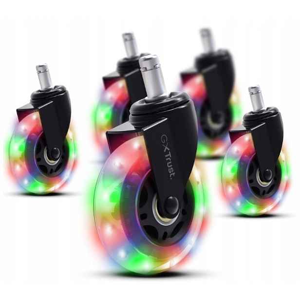 Trust GXT701 Led Gel Chair Wheels