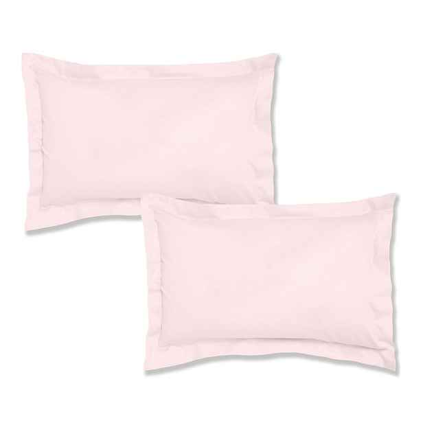 Povlaky na polštáře z bavlněného perkálu v sadě 2 ks 50x75 cm Cotton Percale – Bianca