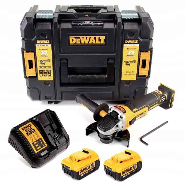 Akumulátorová bruska 18V 125 mm 2x4Ah Xr Bezkartáčová Dewalt DCG405M2