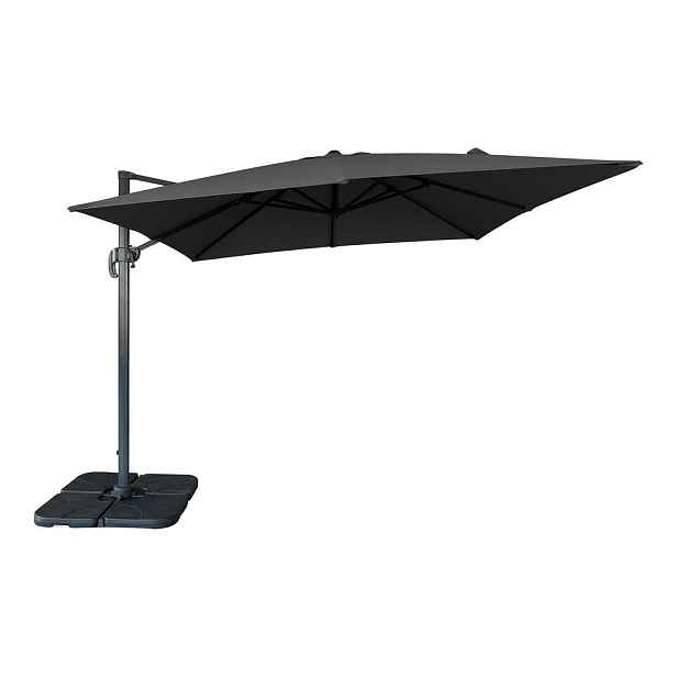 Černý slunečník ø 295 cm Baza – House Nordic