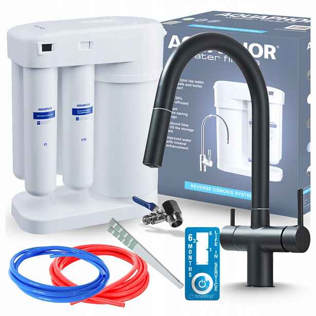 Kuchyňský Vodní Filtr S Mineralizací Aquaphor, Sada S Kuchyňskou Baterií