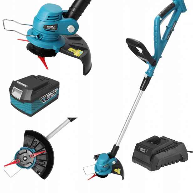 Set Vyžínač 18V šířka 240 mm 4AH DED7034 Nabíječka Dedra DED6990