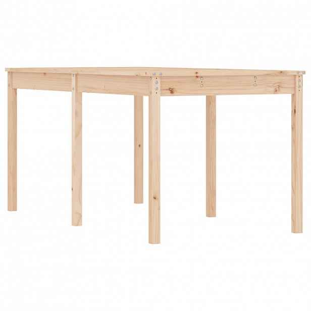 vidaXL Zahradní stůl 159,5 x 82,5 x 76 cm masivní borové dřevo
