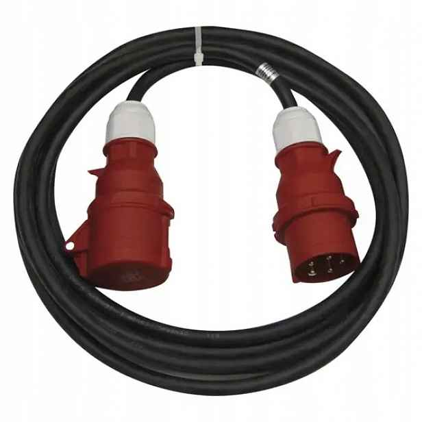 Emos kabel 400V prodlužovací 10m 3F, 5*2,5mm2, 16A, guma
