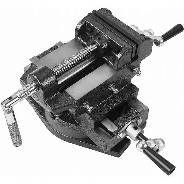Kraft&dele Dvouosý křížový svěrák 100 mm KD3513