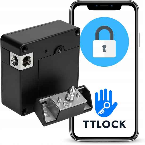 Zámek Do Skříňky Zásuvky Elektronické Karty Klíčenky Rfid Ttlock Aplikace