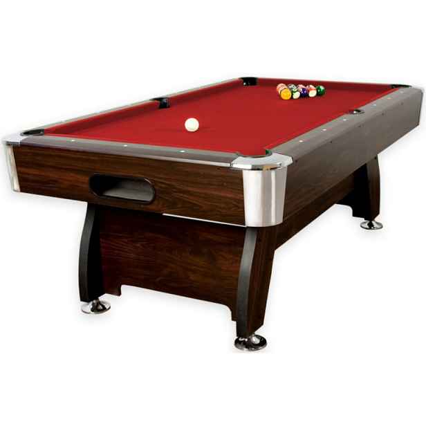 GamesPlanet® 1424 Kulečníkový stůl pool billiard kulečník s vybavením, 7 ft