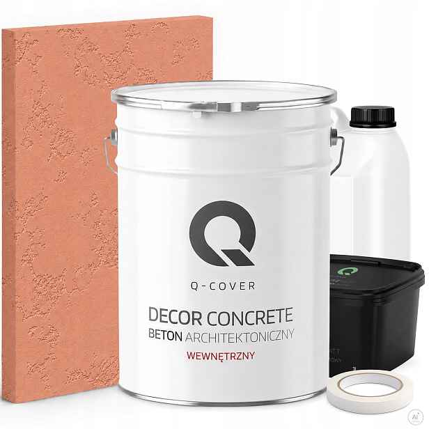 Vnitřní Architektonický Beton Set Pudrová Růžová F315 19kg Komplet 10m2