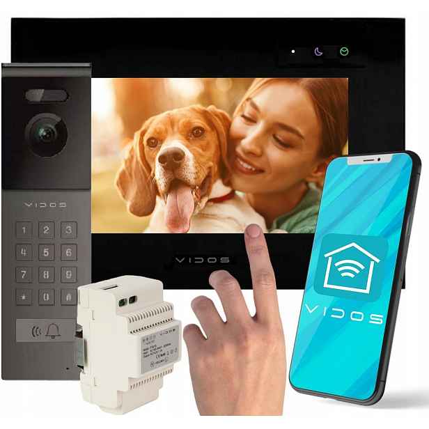 Videotelefon Vidos X M10B-X/S12D Montážní Sada