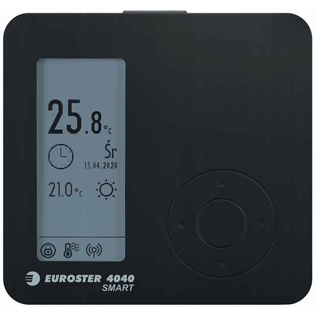 Pokojový regulátor Euroster E4040SMARTBWIFI