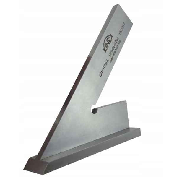 Úhelník s 45° patkou Kinex, 20x5 mm/120x80 mm Kinex