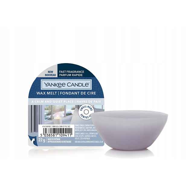 Vosk Yankee Candle A Calm and Quiet Place – doba hoření až 10 hodin