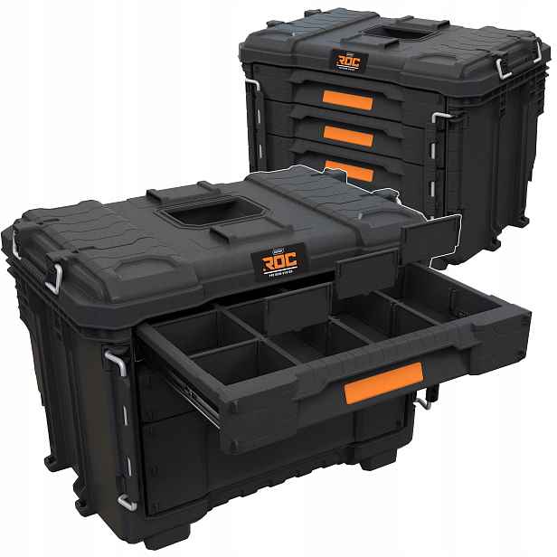 XL skříňka na nářadí se 3 zásuvkami Keter Roc Pro Gear 2.0 Modulární