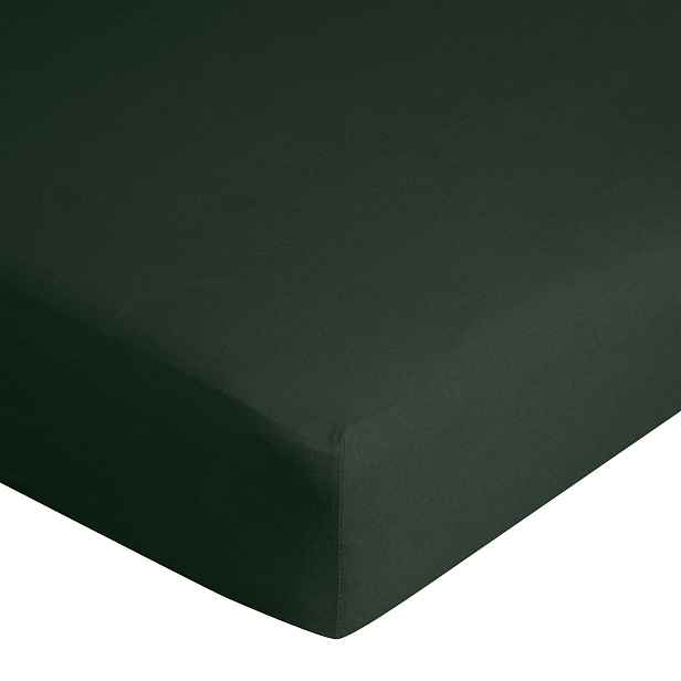 Prostěradlo jersey s gumičkou 200x220, lahvové