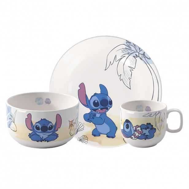 Dětská sada nádobí Disney Stitch 3 ks - Villeroy & Boch