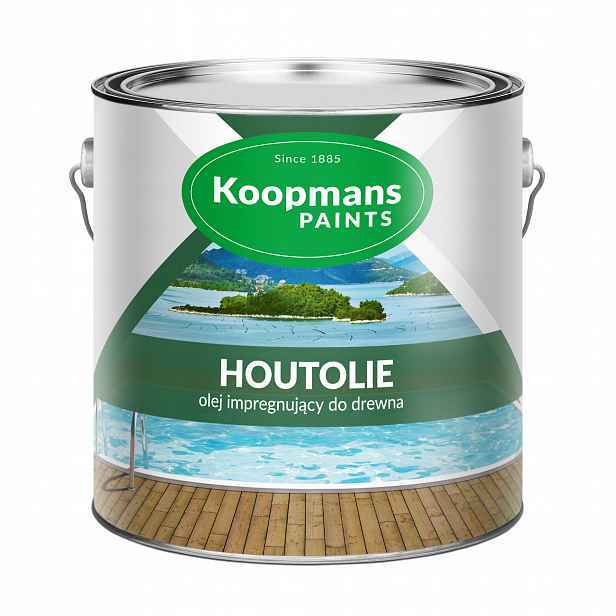Koopmans Houtolie Uv 5 L Impregnační Olej Na Dřevo 109 Manukový Med