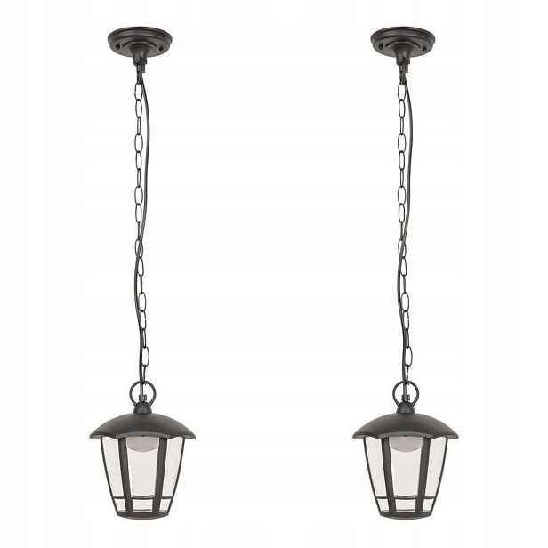 Elegantní sada venkovních závěsných lamp Sorrento pro zahradu