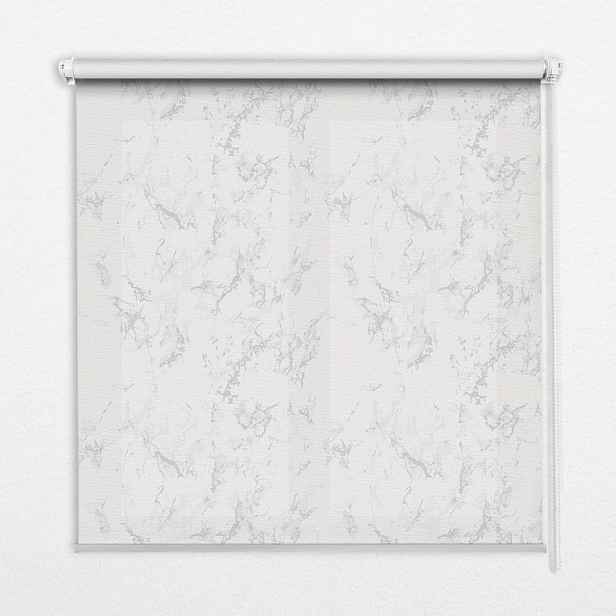 TULUP VNITŘNÍ roleta - okenní roleta - roleta - 70x140 cm - Bílý mramor