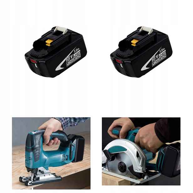 Baterie pro Makita 18V 5Ah náhradní BL1850 BL1860B BL1855 BL1840 BL1830