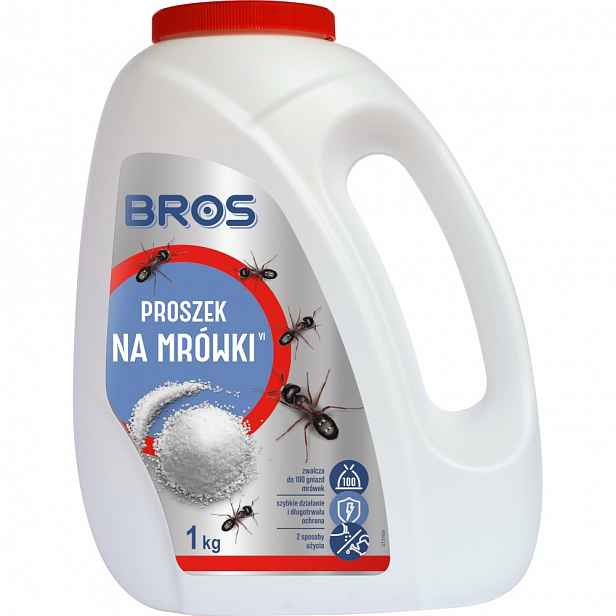 Bros Prášek proti mravencům 1 kg láhev
